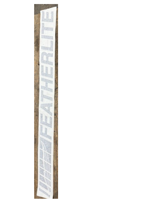 045446.0002 Featherlite 3''x40'' decal black